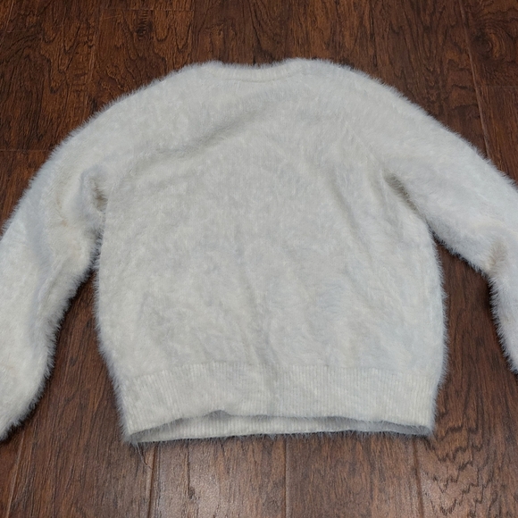 Girls fluffy dress sweater - Picture 3 of 3